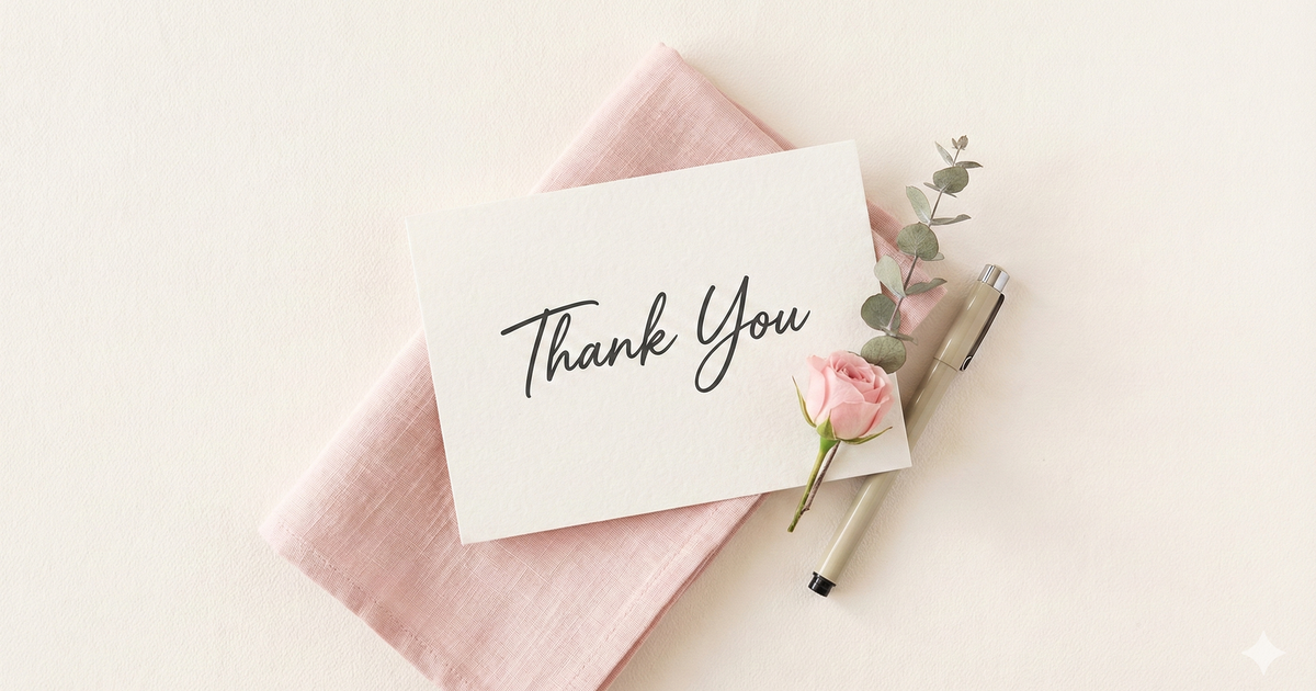 Personalized Thank You Song: Say Thank You in a Way That Actually Means It