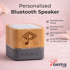 Bamboo Bluetooth Speaker - MP3 Player