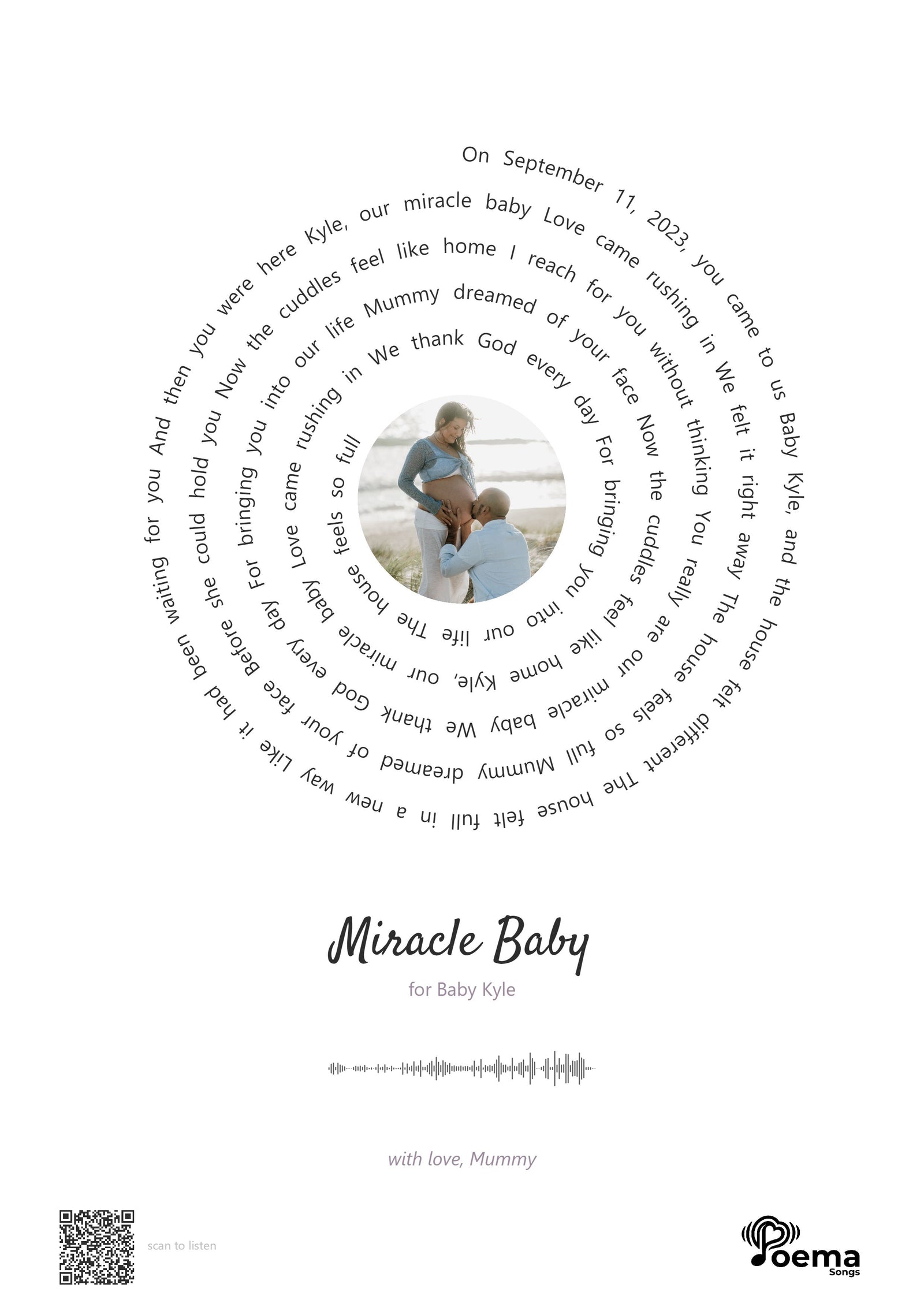 Spiral Lyric Art